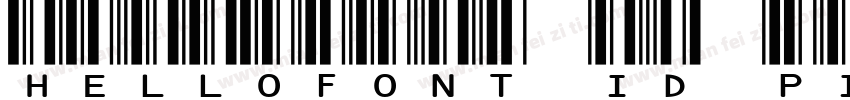 hellofont id pino字体转换